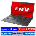 富士通 ノートパソコン LIFEBOOK AHシリーズ ブライトブラック FMVA50H3B