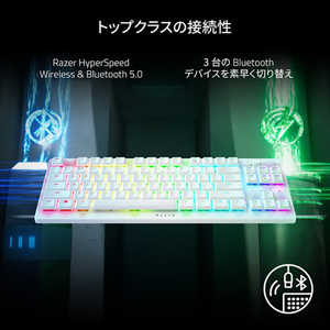 RAZER ゲーミングキーボード RZ03-04373600-R3J1-イメージ5