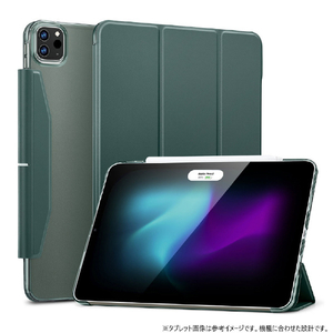 ESR iPad Pro 11インチ(M4)用ASCEND ウルトラスリムケース フォレストグリーン ES26783-イメージ1