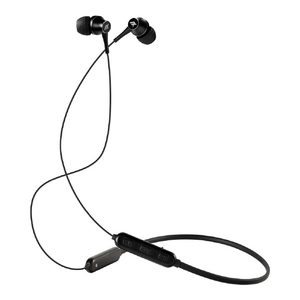 AXES ネックバンド型Bluetoothイヤフォン B-FINE ブラック AHBT89BK-イメージ1