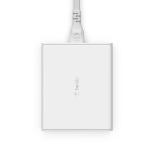 BELKIN 4ポートGaN充電器(108W) ホワイト WCH010DQWHJP-イメージ5