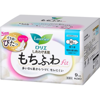 KAO ロリエ しあわせ素肌 特別心配な昼用30cm 羽つき 9個 FC185SA
