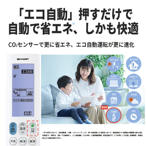 シャープ 「標準工事+室外化粧カバー+取外し込み」 10畳向け 自動お掃除付き 冷暖房インバーターエアコン e angle select プラズマクラスターエアコン XE4シリーズ Xシリーズ AY28SXE4S-イメージ5