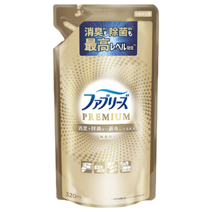 P＆G ファブリーズW除菌+消臭プレミアム無香料替 320ml FRPﾑｺｳﾘﾖｳｶｴ-イメージ1