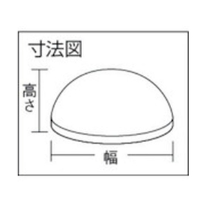 光 ウレタンクッション19丸 透明 (8個入) FC748FR-3815501-イメージ4