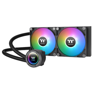 Thermaltake 水冷一体型CPUクーラー TH240 ARGB Sync V2 ブラック CLW361PL12SWA-イメージ1