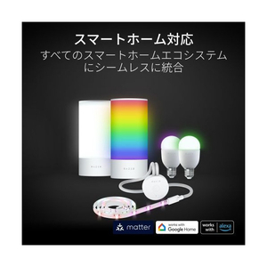 RAZER ゲーミングルーム用RGB LED ランプ Aether Lamp RZ43-04070100-R3UJ-イメージ5