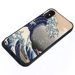 Dparks iPhone XS/X用ケース spirit case 浮世絵 DS14790I58-イメージ2