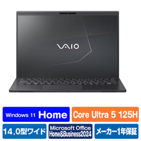 VAIO ノートパソコン VAIO SX14-R ファインブラック VJS4R190311B