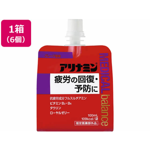 アリナミン製薬 アリナミンメディカルバランス グレープ 100ml×6個 FC122PT-イメージ1