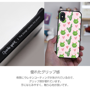 Dparks iPhone XS/X用ケース spirit case まるまるサボテン ブルー DS14794I58-イメージ13