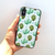 Dparks iPhone XS/X用ケース spirit case まるまるサボテン ブルー DS14794I58-イメージ2