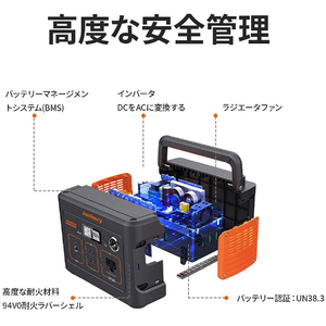 Jackery ポータブル電源 240 グレー PTB021-イメージ3