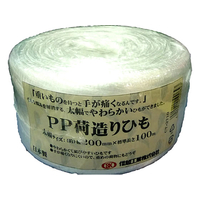 信越工業 PP荷造りひも 白 200mm×100m F114166-CT-2710