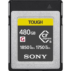 SONY CFexpress Type B メモリーカード(480GB) CEB-G480T-イメージ1