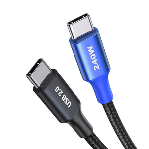 ロジック USB PD EPR対応 240W 超急速充電Type-C to Type-Cケーブル 1．0m LG-CABLE-CC240W-1M-イメージ5