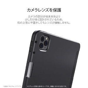 ESR iPad Air 11インチ(M2)/iPad Air(第5/4世代)用REBOUND ペンシルホルダー付きケース フォレストグリーン ES26800-イメージ10