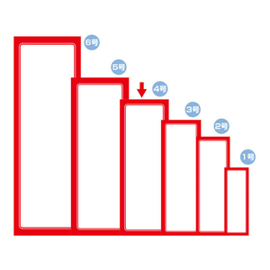 タカ印 赤枠ポスター 4号 100枚 FC80871-12-2014-イメージ3