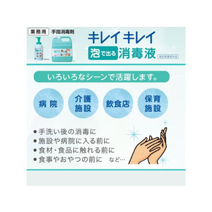 ライオン キレイキレイ泡で出る消毒液 550mL FC755RH-イメージ5