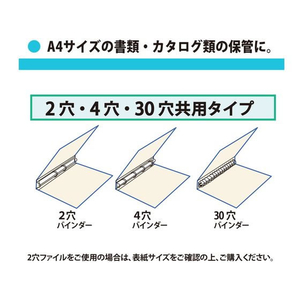 プラス 差替リフィル 1ポケット A4 2・4・30穴 10枚 透明 FCS2105-87180/RE-161RW--イメージ7