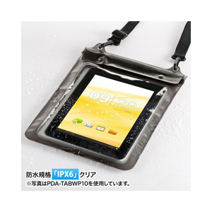 サンワサプライ タブレットPC防水ケース（～12．5インチ） PDA-TABWP12-イメージ3