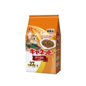 ペットライン キャネットチップかつお味ミックス2．7kg C43ｷﾔﾈﾂﾄCｶﾂｵ2.7KG-イメージ1