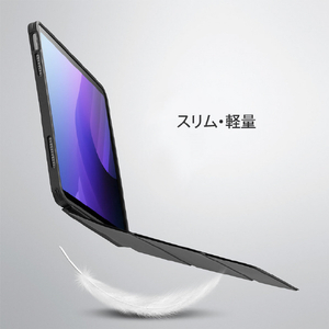 ESR iPad 10．9インチ(第10世代)用2WAYフリップ付 耐衝撃ケース ASCEND グレー ES24806-イメージ7