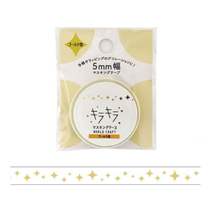 ワールドクラフト キラキラマスキングテープ Sparkly 5mm×5m FCU6114-KRMT5-006-イメージ2