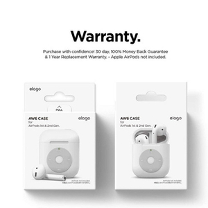 elago AW6 CASE for AirPods /AirPods 2nd Charging / AirPods 2nd Wireless ホワイト EL_APACSSC6B_WH-イメージ7