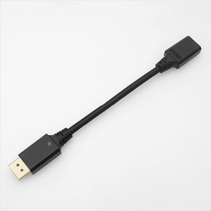 ホーリック DisplayPort→HDMI変換アダプタ 10cm DisplayPortオス-HDMIメス DPHAF-807BB-イメージ8