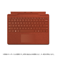 マイクロソフト Surface Pro Signature キーボード ポピー レッド 8XA-00039