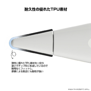 araree Apple Pencil用チップカバー A-TIP(9個入り) AR20810-イメージ8