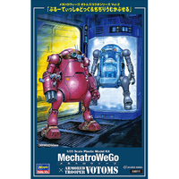 ハセガワ 1/35メカトロウィーゴ ボトムズコラボシリーズ  Vol.2 “ぶるーてぃっしゅどっぐ&ぢぢりうむかぷせる” 64811ﾒｶﾄﾛB2ﾌﾞﾙ-ﾃｲﾂｼﾕﾄﾞﾂｸﾞ