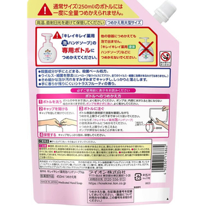 ライオン キレイキレイ薬用泡ハンドソープ シトラスフルーティ 詰替450mL×16P FC746NW-イメージ2