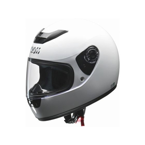 リード工業 CROSSフルフェイスヘルメットWH CR715WH FC445MT-CR715WH-イメージ1