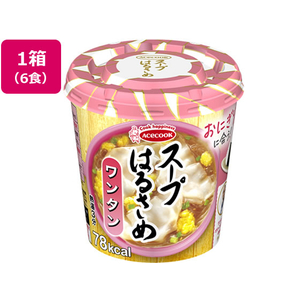 エースコック スープはるさめ ワンタン 22g×6食 FCC2447-イメージ1