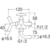 ＳＡＮＥＩ 万能二口横水栓 FC158JB-1147322-イメージ3