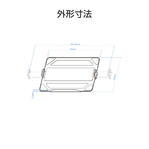 グリーンハウス モニターアーム用ノートPCトレイ シルバー GH-NPHA-SV-イメージ13