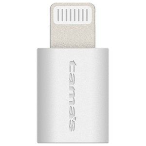 多摩電子工業 microUSB-Lightning 変換アダプタ ホワイト TH296LSW-イメージ1