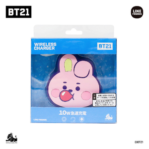 BT21 ワイヤレスチャージャー COOKY JWJ-BT21-B-CK-イメージ1