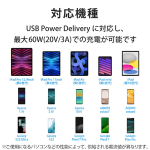 エレコム なめらかUSB Type-Cケーブル(非認証品、C-C) 2．0m パールグリーン MPA-CCSS20GN-イメージ6