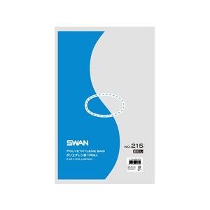 シモジマ スワン/ポリエチレン袋 No.215(300×450mm) 紐なし100枚×10袋 FCK2005-12065516161-イメージ1