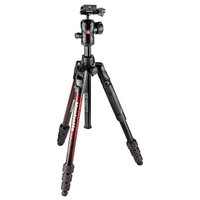 Manfrotto アルミニウムT三脚キット befreeアドバンス レッド MKBFRTA4RD-BH