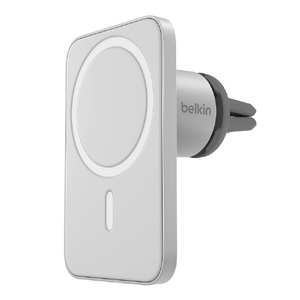 BELKIN iPhone 12用Car Vent Mount PRO with MagSafe シルバー WIC002BTGR-イメージ1