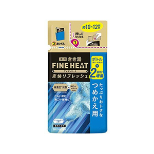 バスクリン きき湯 ファインヒート ミント&レモンの香り 詰替 500g FCR6121-イメージ1