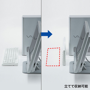 サンワサプライ コンパクトキーボード(テンキー付き) ホワイト SKB-KG2WN2-イメージ2