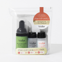 iroha iroha INTIMATE トライアルセット(ボディ洗浄料/ボディ用化粧水/ボディ用乳液) INTIMATECARETRIALSET