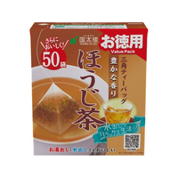 国太楼 お徳用 豊かな香りほうじ茶 三角ティーバッグ 50P F384559