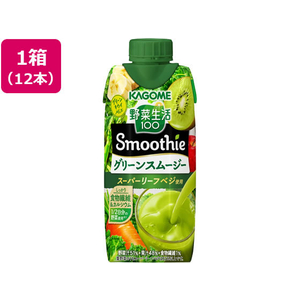 カゴメ 野菜生活100 Smoothie グリーンスムージー 330ml×12本 FC510PW-イメージ1