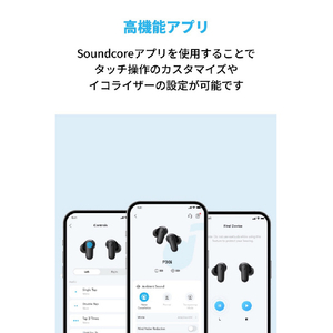 Anker イヤフォン Anker Soundcore P30i ブラック A3959N11-イメージ5